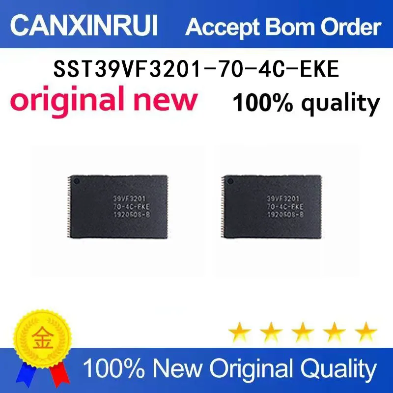 (5-100 Pieces) Brand new original SST39VF3201-70-4C-EKE SST39VF3201 TSSOP48 spot chip
(5-100 Pieces) Brand new original SST39VF3201-70-4C-EKE SST39VF3201 TSSOP48 spot chip