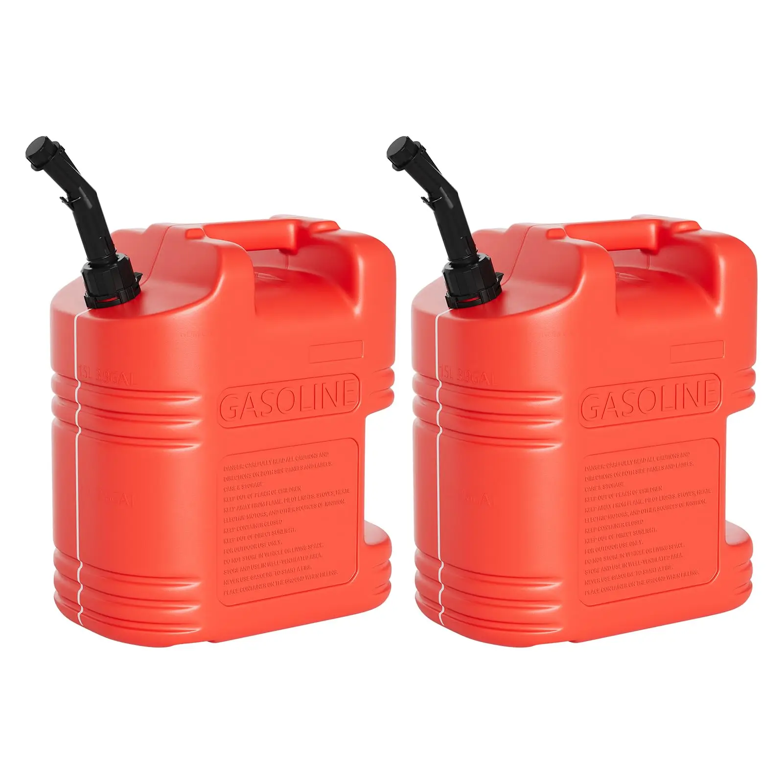2 Pack 5 Gallon Portable Transfer Tank 20L Utility Jug With Level Indicator L Shaped Handle For Marine Boat Generator Lawnmower
2 Pack 5 Gallon Portable Transfer Tank 20L Utility Jug With Level Indicator L Shaped Handle For Marine Boat Generator Lawnmower