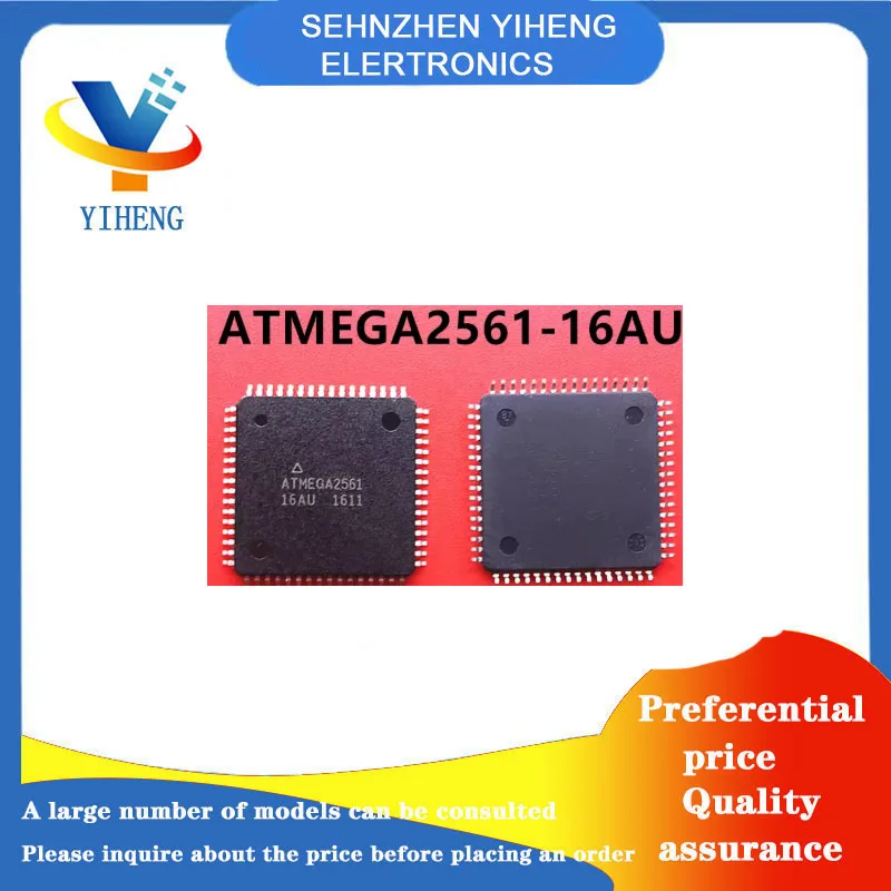 ATMEGA2561-16AU 100% New Original Integrated Circuit Electronic Components Direct payment
ATMEGA2561-16AU 100% New Original Integrated Circuit Electronic Components Direct payment