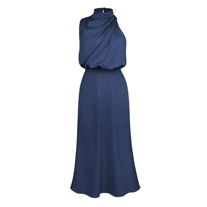 2023 Hot New Satin Sleeveless Dress Fashion Elegant Celebrity Light Evening Dresses
2023 Hot New Satin Sleeveless Dress Fashion Elegant Celebrity Light Evening Dresses