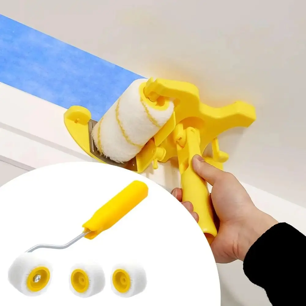 Plastic Mini Paint Rollers Ergonomic Design Touch Up Trim Edge Trim Edge Brush Roller Durable Wool Wool Roller Brush
Plastic Mini Paint Rollers Ergonomic Design Touch Up Trim Edge Trim Edge Brush Roller Durable Wool Wool Roller Brush