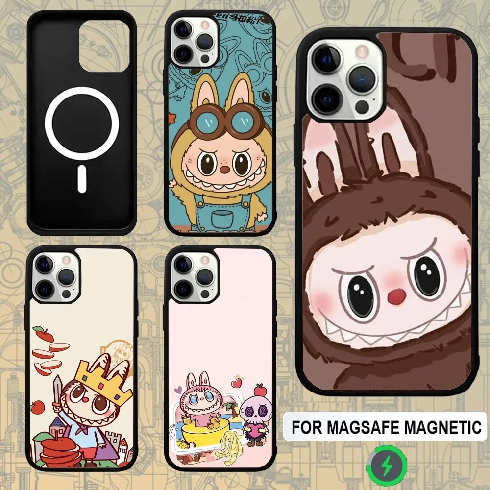 New Cute Cartoon Labubu Phone Case For IPhone 16e,16,15,Pro,Max,14,Plus,13,12,11 Magesafe Magnetic Wireless Charge Cover
New Cute Cartoon Labubu Phone Case For IPhone 16e,16,15,Pro,Max,14,Plus,13,12,11 Magesafe Magnetic Wireless Charge Cover