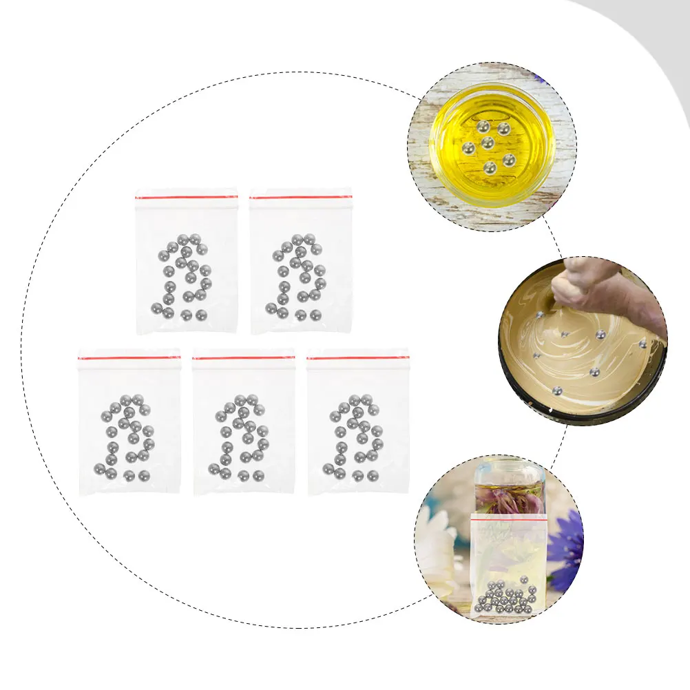 5 Bags Durable Stainless Nail Polish Mixing Balls Stainless Steel Stirring Balls for Paint Pigments Airbrush Oils Essential Oil
5 Bags Durable Stainless Nail Polish Mixing Balls Stainless Steel Stirring Balls for Paint Pigments Airbrush Oils Essential Oil