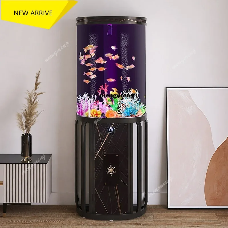 Полукруглый аквариум M138 для гостиной, компактный напольный умный аквариум без подмены воды для дома
Полукруглый аквариум M138 для гостиной, компактный напольный умный аквариум без подмены воды для дома