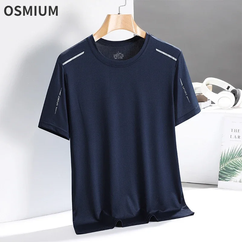 Boys Summer Short Sleeve Ice Silk T-shirt Men Thin Breathable Stretch Quick Dry Sports Tee Shirt Plus Size Casual T Shirt 5xl
Boys Summer Short Sleeve Ice Silk T-shirt Men Thin Breathable Stretch Quick Dry Sports Tee Shirt Plus Size Casual T Shirt 5xl