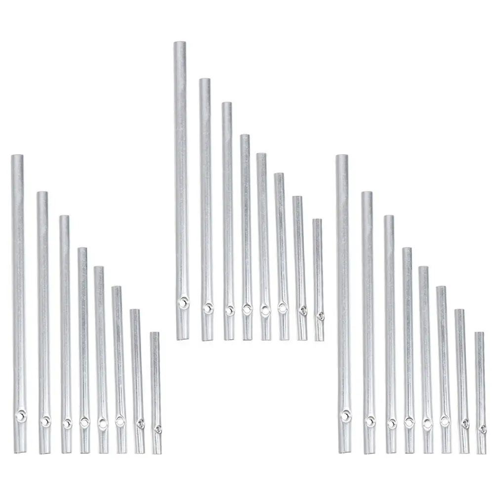 24 PCS Wind Chimes Bell Accessories Outdoor Toys Tubes for DIY Metal Hanging Pendant Set
24 PCS Wind Chimes Bell Accessories Outdoor Toys Tubes for DIY Metal Hanging Pendant Set