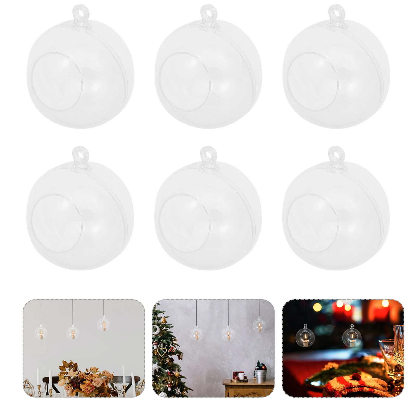 12 Pcs Decorative Hanging DIY Christmas Tree Decorations Christmas-ball Acrylic Ornaments
12 Pcs Decorative Hanging DIY Christmas Tree Decorations Christmas-ball Acrylic Ornaments