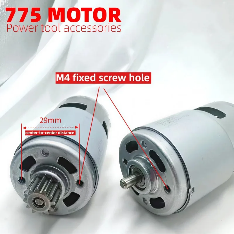 Circular Shaft Micro Motor 775 DC 21V 12V Gear Blower Electric Saw Lawn Mower Angle Grinder Motor
Circular Shaft Micro Motor 775 DC 21V 12V Gear Blower Electric Saw Lawn Mower Angle Grinder Motor