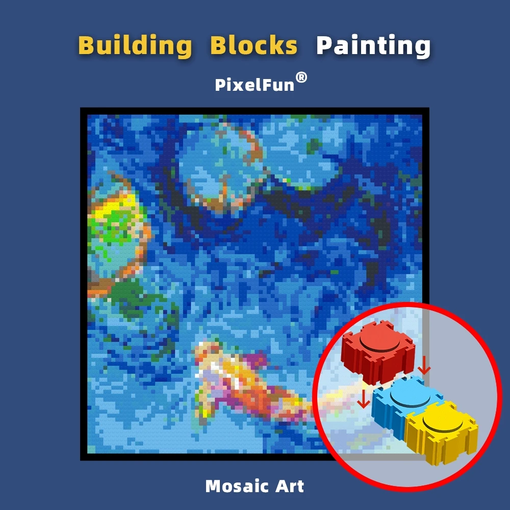 Diy Building Blocks Painting Oil Style Swimming Fish Goldfish Mosaic Pixel Art Photo Custom Home Decor Gift for Kids Adults Toys
Diy Building Blocks Painting Oil Style Swimming Fish Goldfish Mosaic Pixel Art Photo Custom Home Decor Gift for Kids Adults Toys