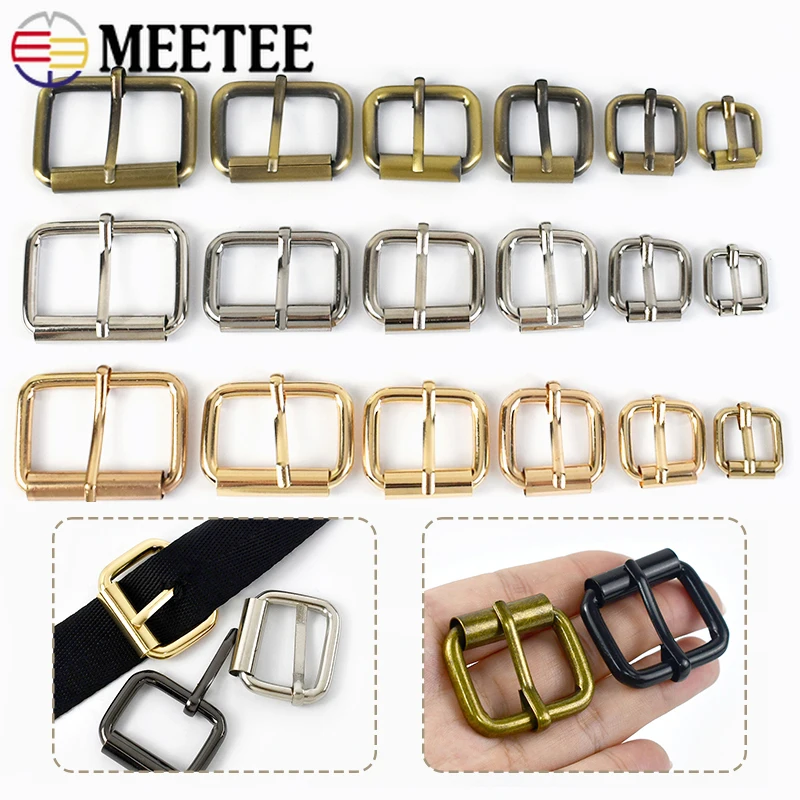 10Pcs Meetee 13-38mm Metal Belt Pin Buckles for Backpack Bag Strap Adjustable Clasp Webbing Hook DIY Leather Craft Accessories
10Pcs Meetee 13-38mm Metal Belt Pin Buckles for Backpack Bag Strap Adjustable Clasp Webbing Hook DIY Leather Craft Accessories