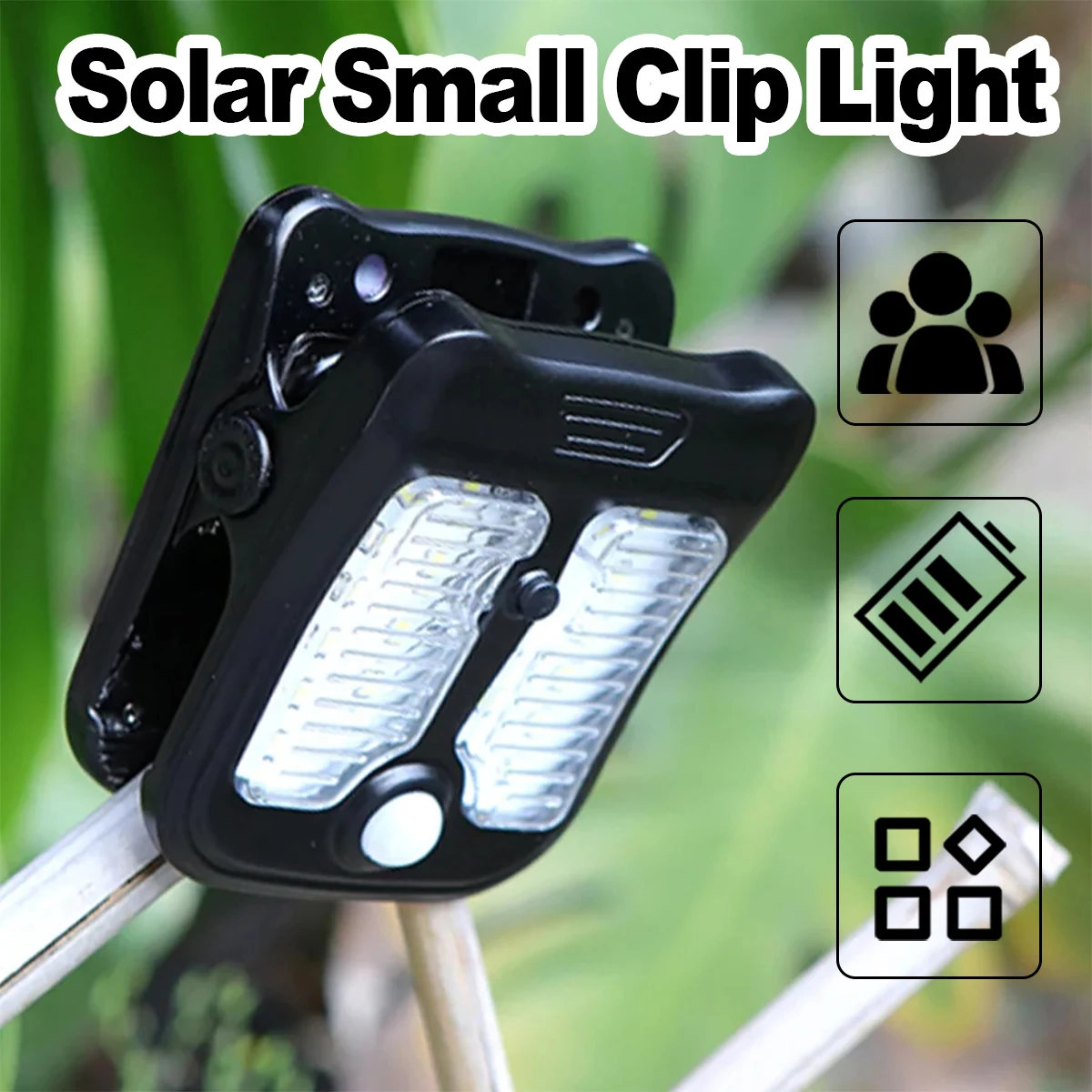 Solar Clip Led Light Waterproof Garden Lights Outdoor With Motion Wall Powered Sensor On Camping Portable Courtyard Rechargeable
Solar Clip Led Light Waterproof Garden Lights Outdoor With Motion Wall Powered Sensor On Camping Portable Courtyard Rechargeable