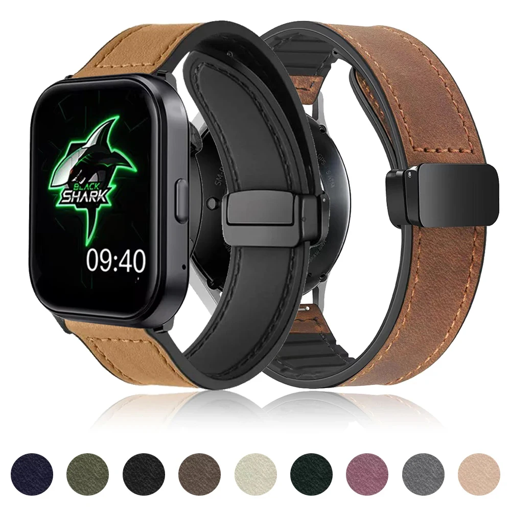 Leather Silicone Strap for Black Shark GT Neo Band Wristband Bracelet for Black Shark GT Neo 20mm 22mm Strap
Leather Silicone Strap for Black Shark GT Neo Band Wristband Bracelet for Black Shark GT Neo 20mm 22mm Strap