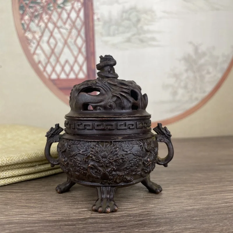 Kowloon Incense Burner Ornaments Chinese Incense Burner Home Incense Burner Living Room Decorative Crafts Decoration
Kowloon Incense Burner Ornaments Chinese Incense Burner Home Incense Burner Living Room Decorative Crafts Decoration