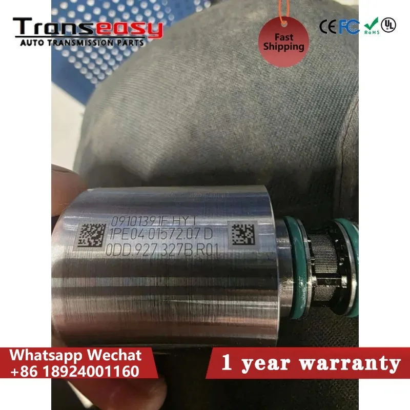 Band New 0DD927327BR01 DQ400 Automatic Transmission Solenoid Valve Suit For AUDI VW
Band New 0DD927327BR01 DQ400 Automatic Transmission Solenoid Valve Suit For AUDI VW