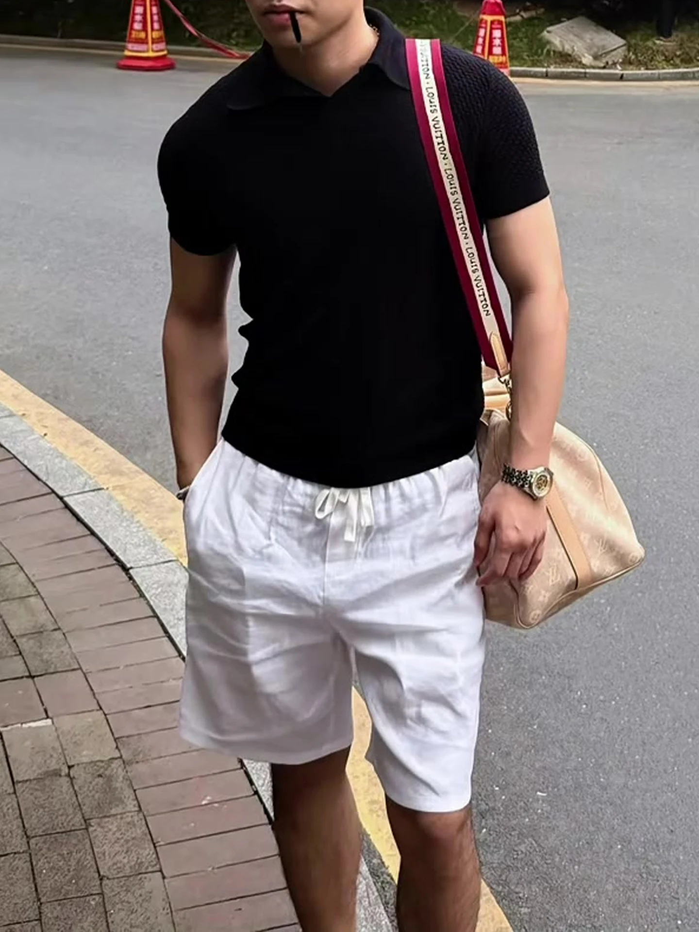 White Linen Men's Shorts Summer Thin Business Casual Pants Four-Fifths Length Middle Waist Elastic Band Teenager Suitable
White Linen Men's Shorts Summer Thin Business Casual Pants Four-Fifths Length Middle Waist Elastic Band Teenager Suitable