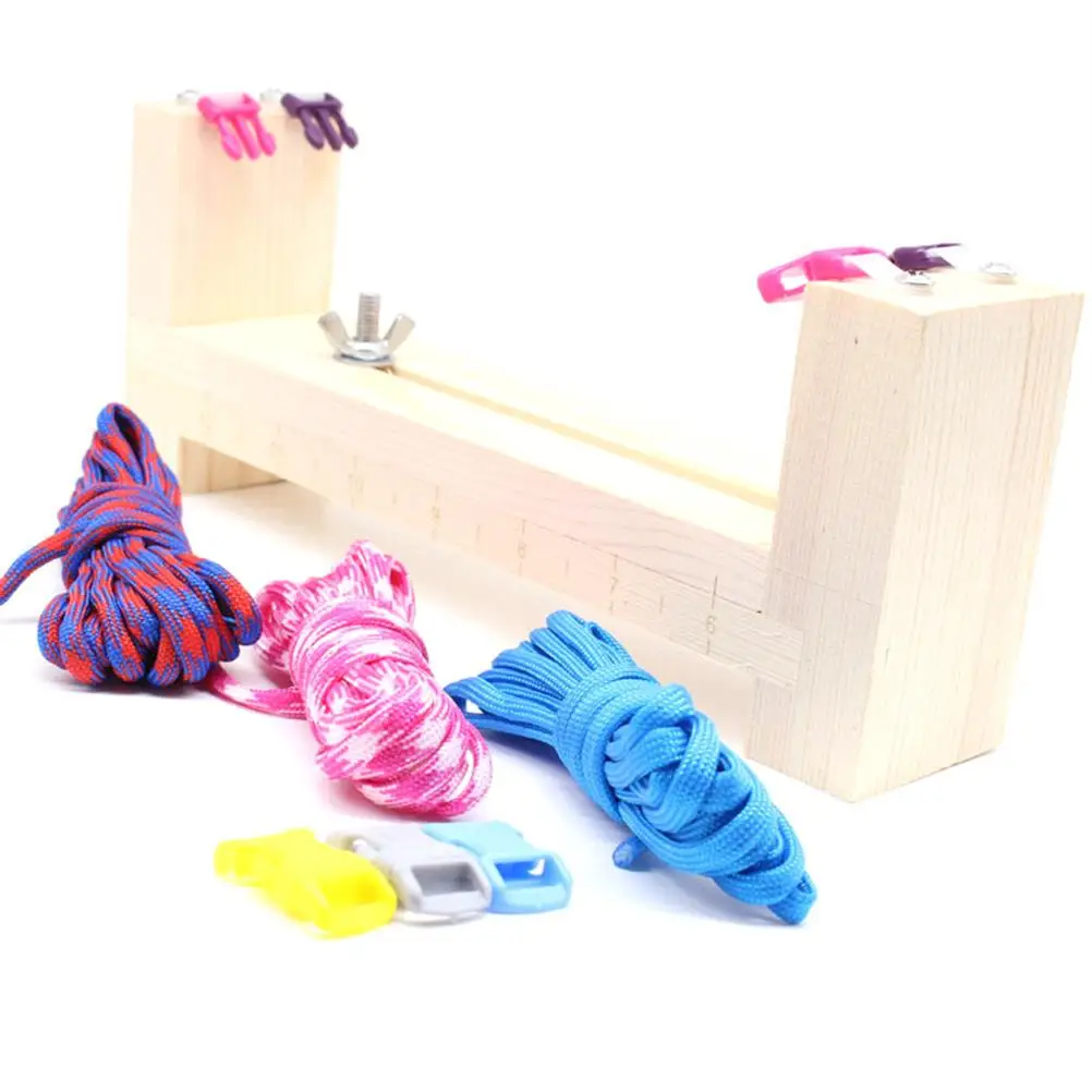Wooden DIY Bracelet Kit Extendable Jig 6 Cords Buckles Diy Bracelet Kids Craft Jewelry Making Supplies
Wooden DIY Bracelet Kit Extendable Jig 6 Cords Buckles Diy Bracelet Kids Craft Jewelry Making Supplies