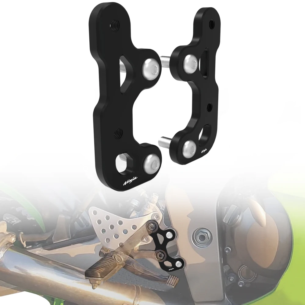 Motorcycle Riser Plates Rearsets For KAWASAKI NINJA ZX6R 1998-2002 ZZR600 2005-2008 NINJA ZX9R 1998-2003 Adjustable Footpeg Kit
Motorcycle Riser Plates Rearsets For KAWASAKI NINJA ZX6R 1998-2002 ZZR600 2005-2008 NINJA ZX9R 1998-2003 Adjustable Footpeg Kit