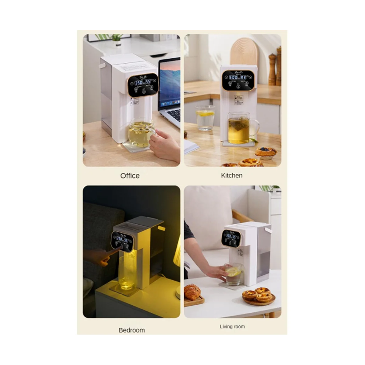 3L Ready-To-Drink Portable Water Dispenser Home Small Desktop 12-Stage Temperature-Controlled Water Dispenser EU Plug A
3L Ready-To-Drink Portable Water Dispenser Home Small Desktop 12-Stage Temperature-Controlled Water Dispenser EU Plug A