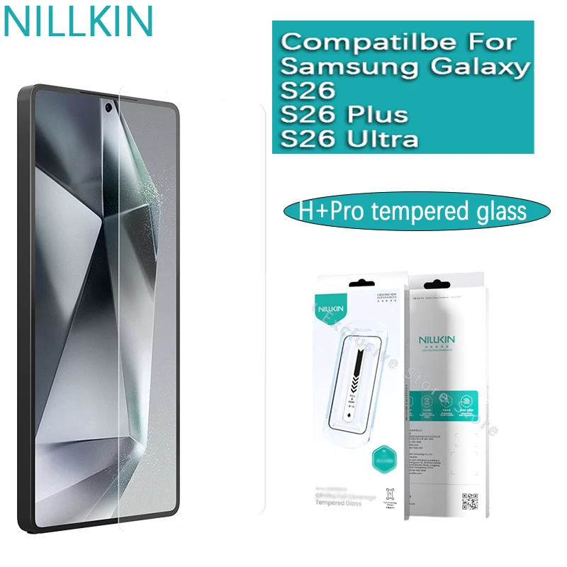 Nillkin For Samsung Galaxy S26 Ultra S26 Plus 5G H+PRO High definition tempered glass half screen protective film sticking tool
Nillkin For Samsung Galaxy S26 Ultra S26 Plus 5G H+PRO High definition tempered glass half screen protective film sticking tool