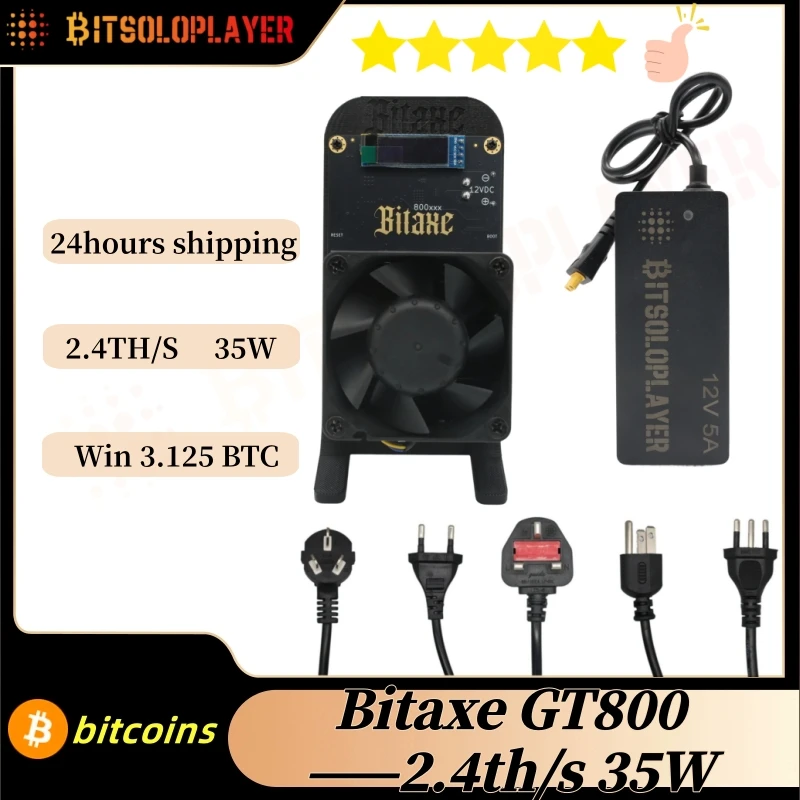 bitcoin miner Bitaxe GT 800 Bitcoin Miner 2.4Th/s 35W Crypto Mining Devices Overclock Mode Efficient Asic Miner BCH SHA256
bitcoin miner Bitaxe GT 800 Bitcoin Miner 2.4Th/s 35W Crypto Mining Devices Overclock Mode Efficient Asic Miner BCH SHA256