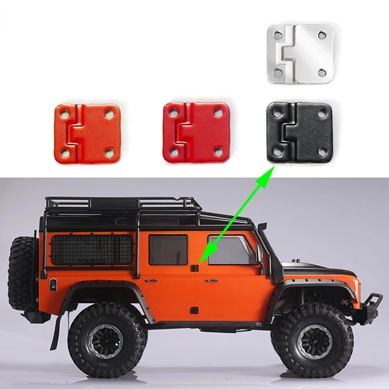 4pcs metal door hinge shell hinge suitable for 1:10 TRX4 TRX6 scx10 90046 Defender RC remote control car upgrade accessories
4pcs metal door hinge shell hinge suitable for 1:10 TRX4 TRX6 scx10 90046 Defender RC remote control car upgrade accessories