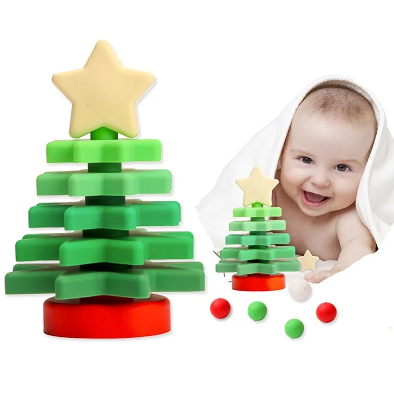 1PC Silicone Christmas Tree Toy Silicone Block Stacking Toy for Children Baby Room Christmas Decorations Kids Christmas Gift
1PC Silicone Christmas Tree Toy Silicone Block Stacking Toy for Children Baby Room Christmas Decorations Kids Christmas Gift