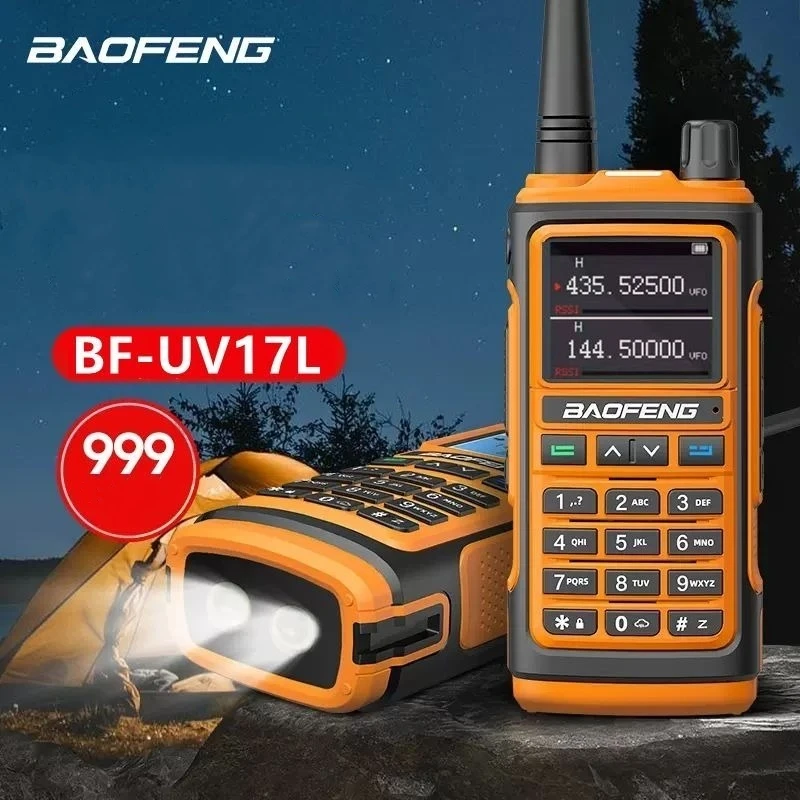 Baofeng BF-UV17L Walkie-talkie New Outdoor Direct Charge One-click Frequency Adjustable Frequency Mountaineering Intercom
Baofeng BF-UV17L Walkie-talkie New Outdoor Direct Charge One-click Frequency Adjustable Frequency Mountaineering Intercom