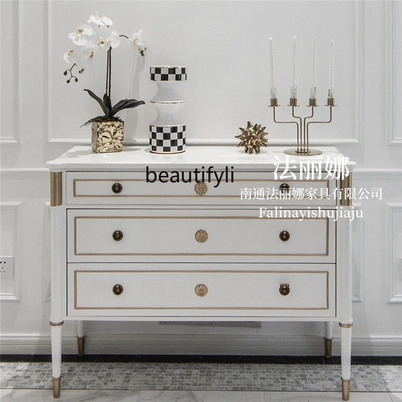 American style, log solid wood drawer storage locker, light luxury solid wood porch, decorative cabinet
American style, log solid wood drawer storage locker, light luxury solid wood porch, decorative cabinet