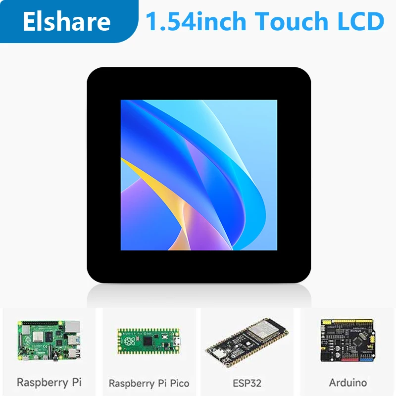 1,54-дюймовый ЖК-дисплей с сенсорным экраном 240×240 ST7789S для Arduino/Raspberry Pi/ESP32/Pico/STM32
1,54-дюймовый ЖК-дисплей с сенсорным экраном 240×240 ST7789S для Arduino/Raspberry Pi/ESP32/Pico/STM32