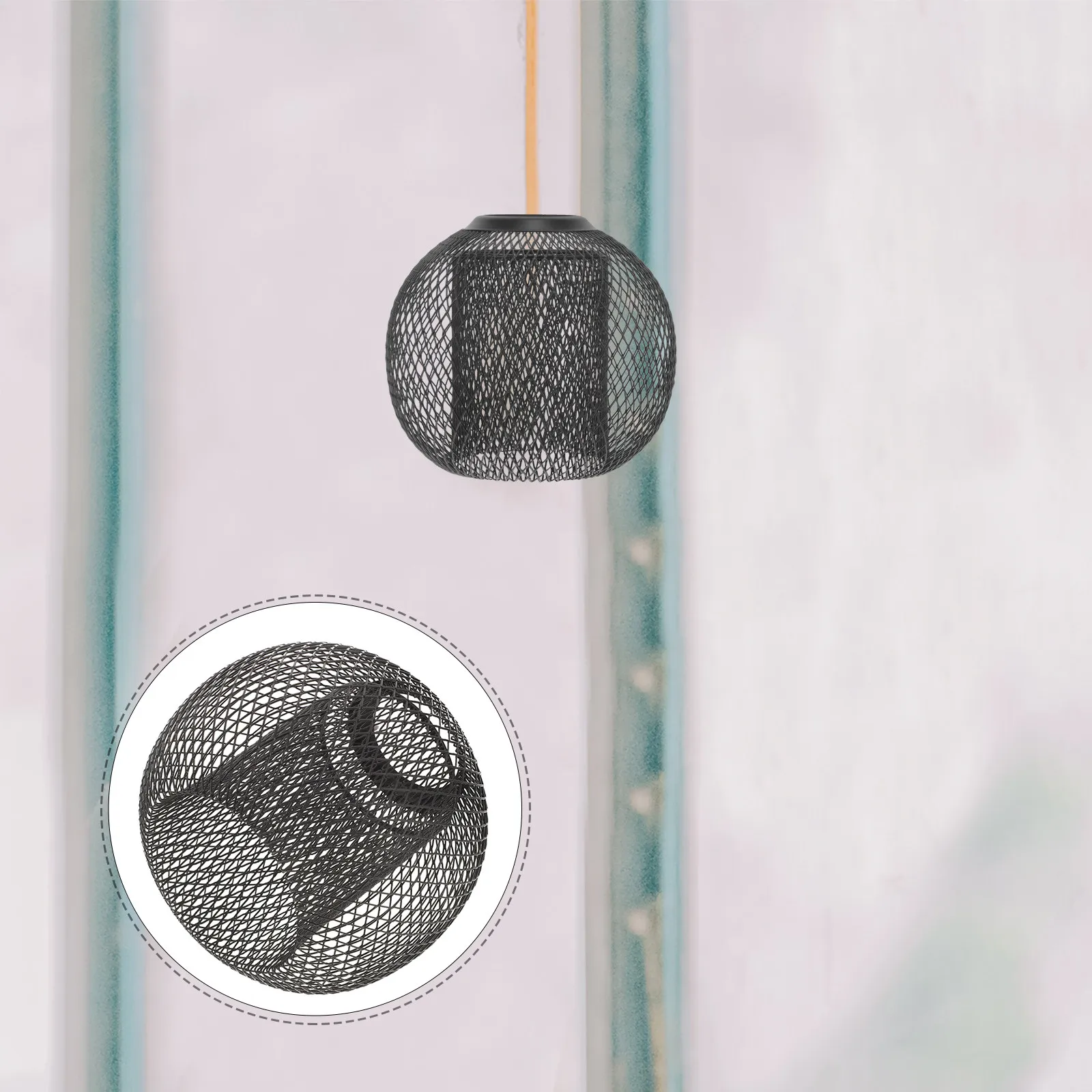 Iron Mesh Pendant Lampshade Double Layer Ceiling Hanging Light Cover Retro Industrial Metal Lamp Shade Replacement for Home Bar
Iron Mesh Pendant Lampshade Double Layer Ceiling Hanging Light Cover Retro Industrial Metal Lamp Shade Replacement for Home Bar