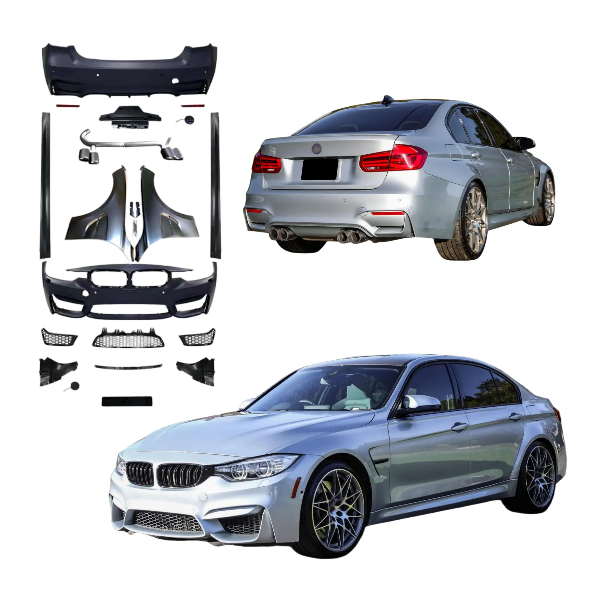 Hot Sale Bodykit for 3series F30 F35 2013-2019 Upgrade to F80 M3 Widen Fenders Side Skirt Bumpers Easy Installation
Hot Sale Bodykit for 3series F30 F35 2013-2019 Upgrade to F80 M3 Widen Fenders Side Skirt Bumpers Easy Installation