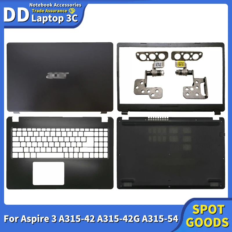 New Laptop LCD Back Cover Front Bezel Palmrest Hinges Bottom Original For Acer Aspire 3 A315-42 A315-42G N19C1 Laptop Case Black
New Laptop LCD Back Cover Front Bezel Palmrest Hinges Bottom Original For Acer Aspire 3 A315-42 A315-42G N19C1 Laptop Case Black