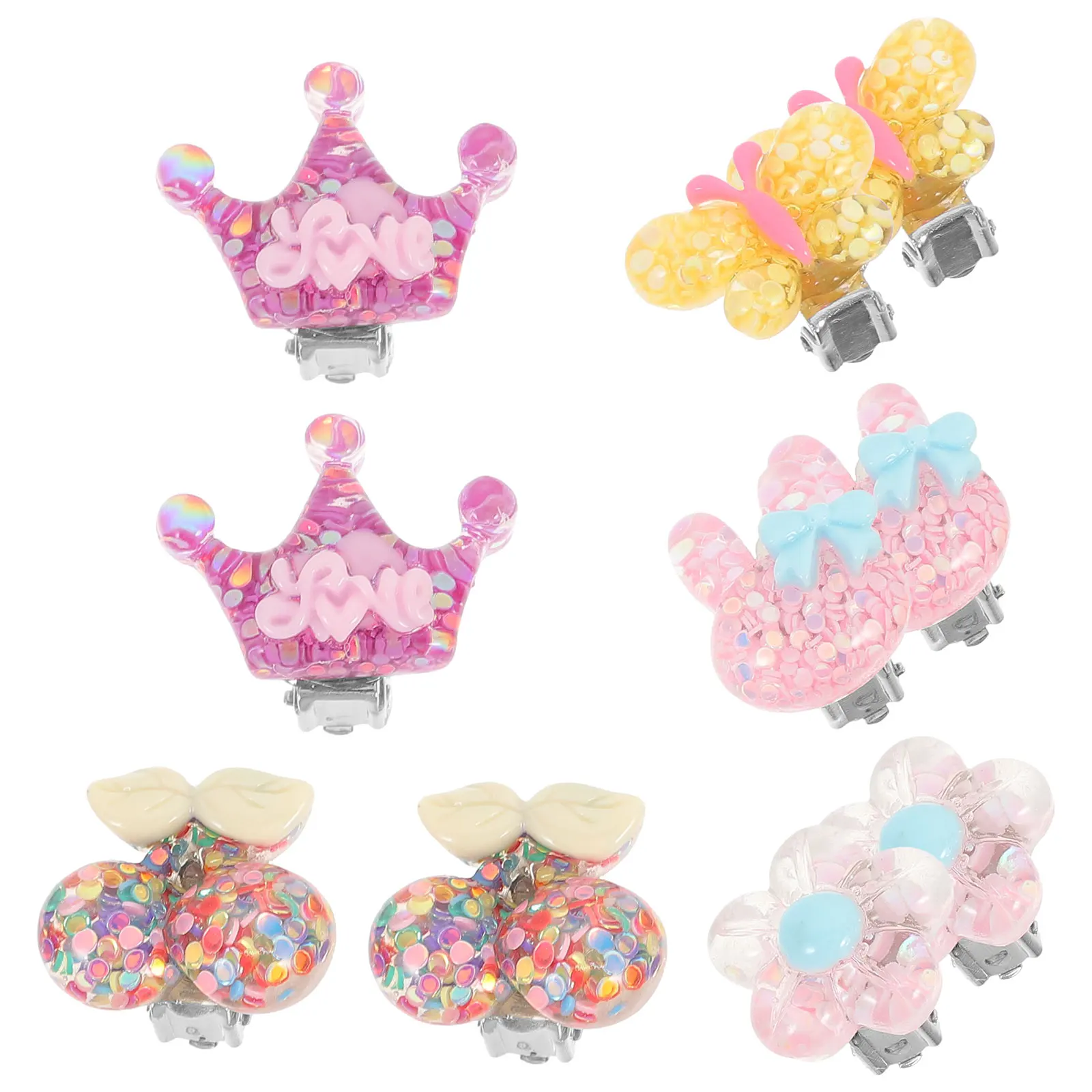 Lovely Cartoon Clip On Earrings For Girls No Piercing Design Kids Ear Jewelry Party Birthday Gift Set
Lovely Cartoon Clip On Earrings For Girls No Piercing Design Kids Ear Jewelry Party Birthday Gift Set