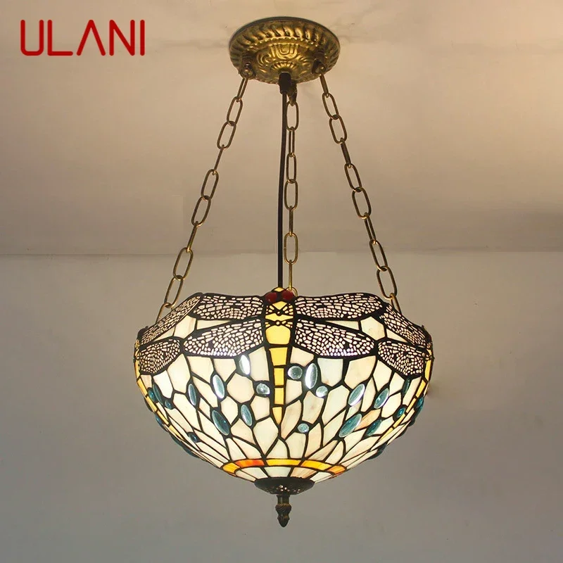 ULANI Tiffany Pendant Lamp LED Retro Creativity Living Room restaurant Bedroom Villa Hotel Corridor Color Glass Chandelier
ULANI Tiffany Pendant Lamp LED Retro Creativity Living Room restaurant Bedroom Villa Hotel Corridor Color Glass Chandelier