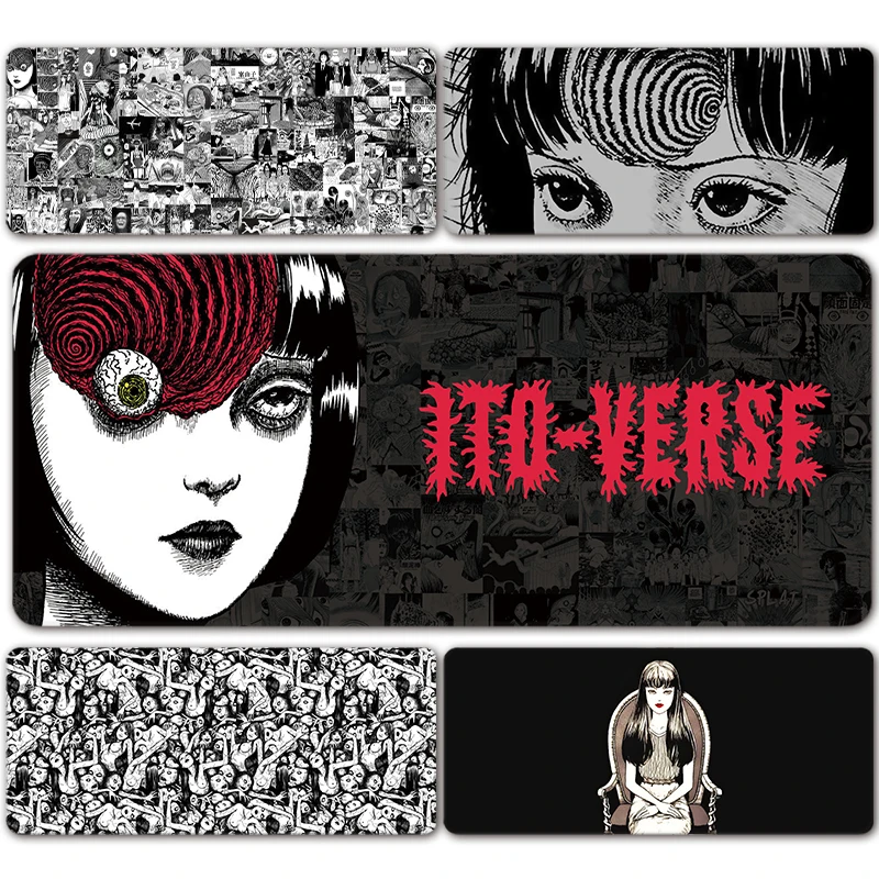 Коврик для мыши Junji Ito Tomie kwake Ami, нескользящий большой коврик для клавиатуры для компьютера и ноутбука, черный, белый, XXL
Коврик для мыши Junji Ito Tomie kwake Ami, нескользящий большой коврик для клавиатуры для компьютера и ноутбука, черный, белый, XXL