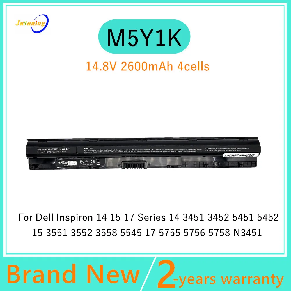 M5Y1K Laptop Battery For Dell Inspiron 15 5000 5551 5555 5558 5559 5758 17-5755 N3451 N3452 N3458 N3551 N3552 N3558 N5451 N5458
M5Y1K Laptop Battery For Dell Inspiron 15 5000 5551 5555 5558 5559 5758 17-5755 N3451 N3452 N3458 N3551 N3552 N3558 N5451 N5458
