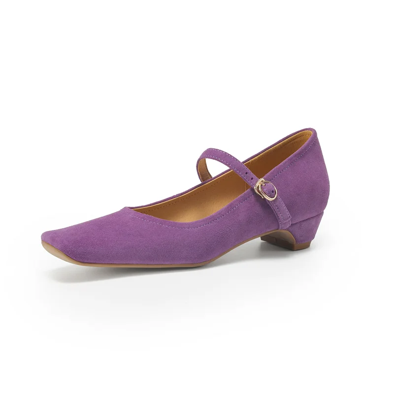 Women Pumps One Strap Ladies Pumps Dress Prom Career Vintage Shoes Square Toe Spring Autum Genuine Leather Retro Cozy Shoes
Women Pumps One Strap Ladies Pumps Dress Prom Career Vintage Shoes Square Toe Spring Autum Genuine Leather Retro Cozy Shoes