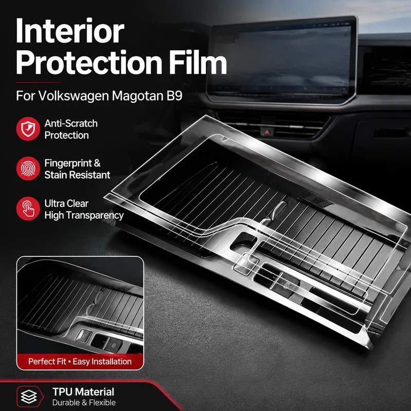 Interior Protection Film For Volkswagen Magotan B9 Dashboard Navigation Gear Screen Car Accessories - TPU, Replacement Parts
Interior Protection Film For Volkswagen Magotan B9 Dashboard Navigation Gear Screen Car Accessories - TPU, Replacement Parts