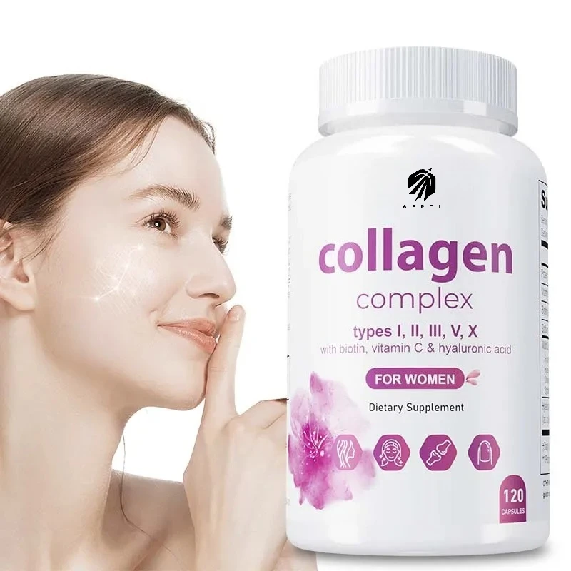 Collagen Complex - Whitening, Anti-aging, Antioxidant, Immune Enhancement, Supports Skin, Nails, Hair and Bone Health
Collagen Complex - Whitening, Anti-aging, Antioxidant, Immune Enhancement, Supports Skin, Nails, Hair and Bone Health