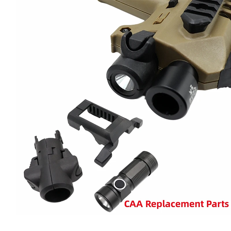 Toys Glock G17 G19 G20 KIT CAA G1 carbene kit modified nylon rear bracket light accessories 500lum LED Outdoor flashlight
Toys Glock G17 G19 G20 KIT CAA G1 carbene kit modified nylon rear bracket light accessories 500lum LED Outdoor flashlight