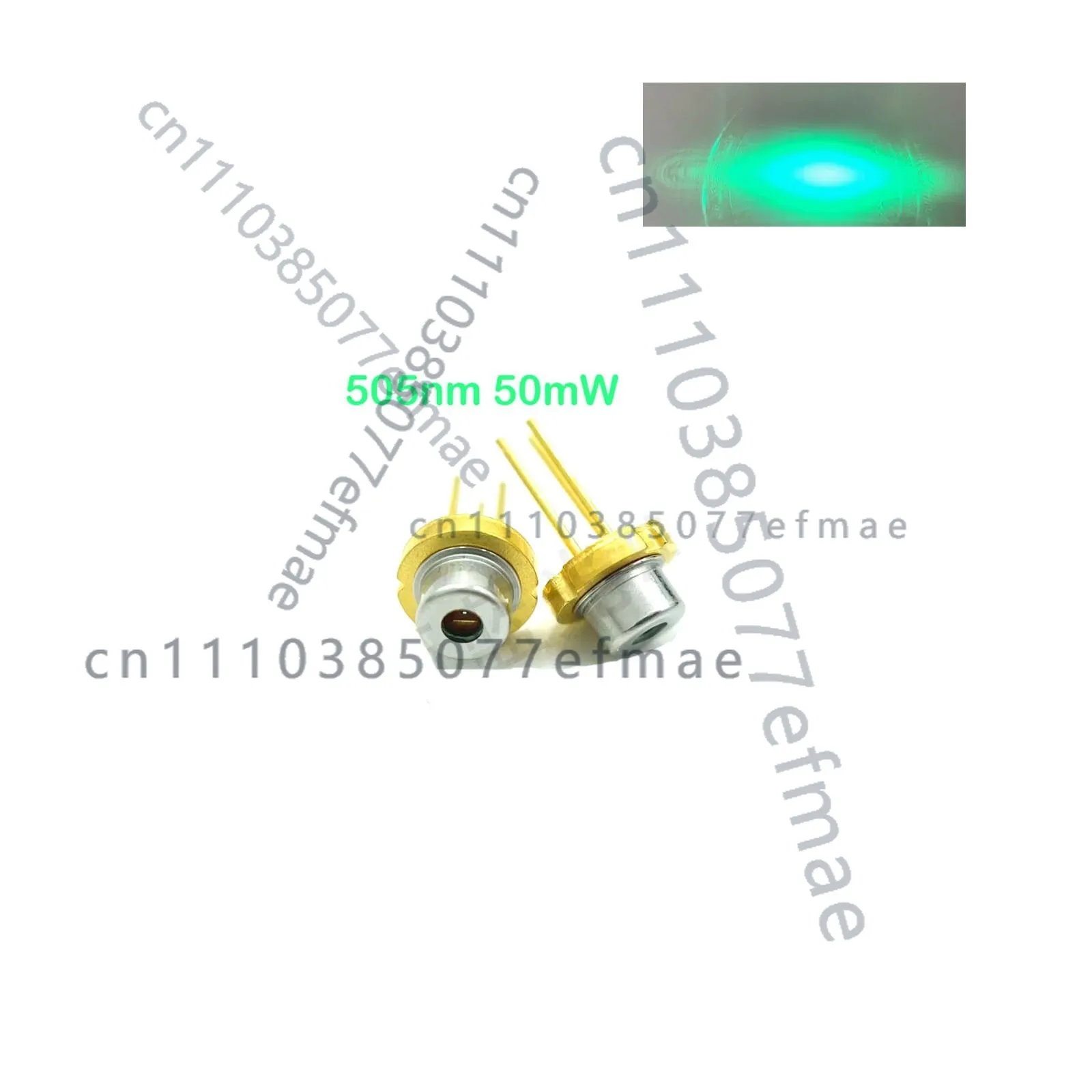 For Sharp GH05050A2G 505nm 50mW Green Laser Diode TO18-5.6mm 2pcs
For Sharp GH05050A2G 505nm 50mW Green Laser Diode TO18-5.6mm 2pcs