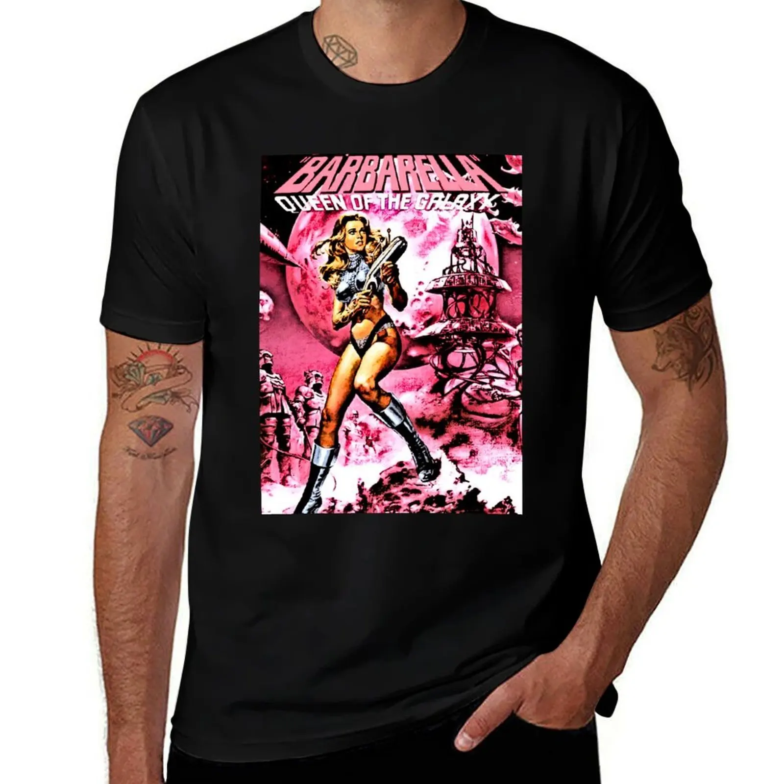 BARBARELLA QUEEN OF THE GALAXY RETRO SCI-FI T-Shirt Simple Line Art Print Tee
BARBARELLA QUEEN OF THE GALAXY RETRO SCI-FI T-Shirt Simple Line Art Print Tee