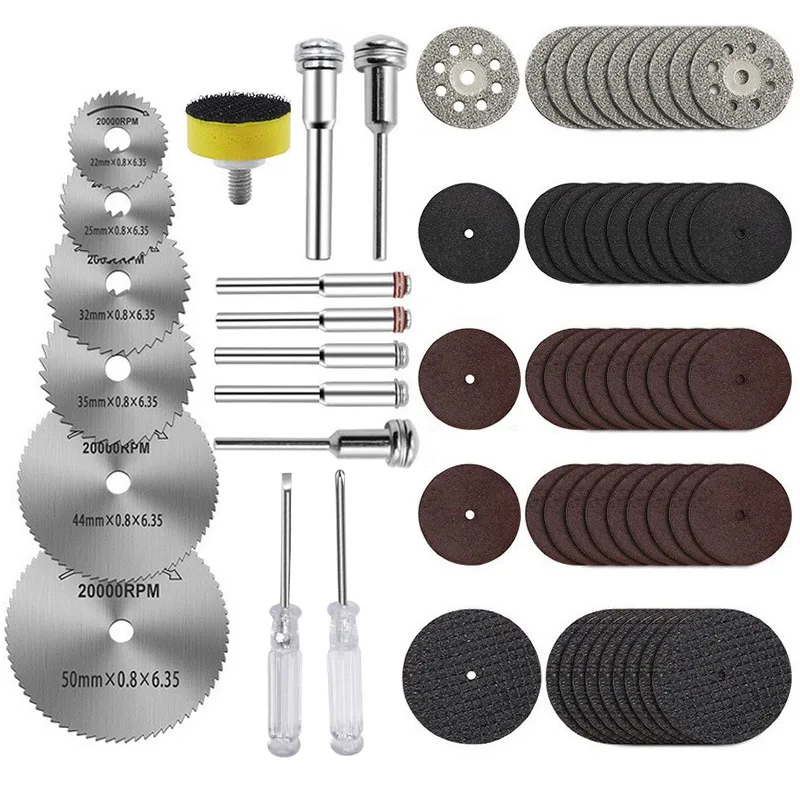 7-66Pcs Cutting Wheel Set For Rotary Tool Dreme HSS Circular Saw Blades Resin Cutting Discs Diamond Cutting Wheels Screwdriver
7-66Pcs Cutting Wheel Set For Rotary Tool Dreme HSS Circular Saw Blades Resin Cutting Discs Diamond Cutting Wheels Screwdriver