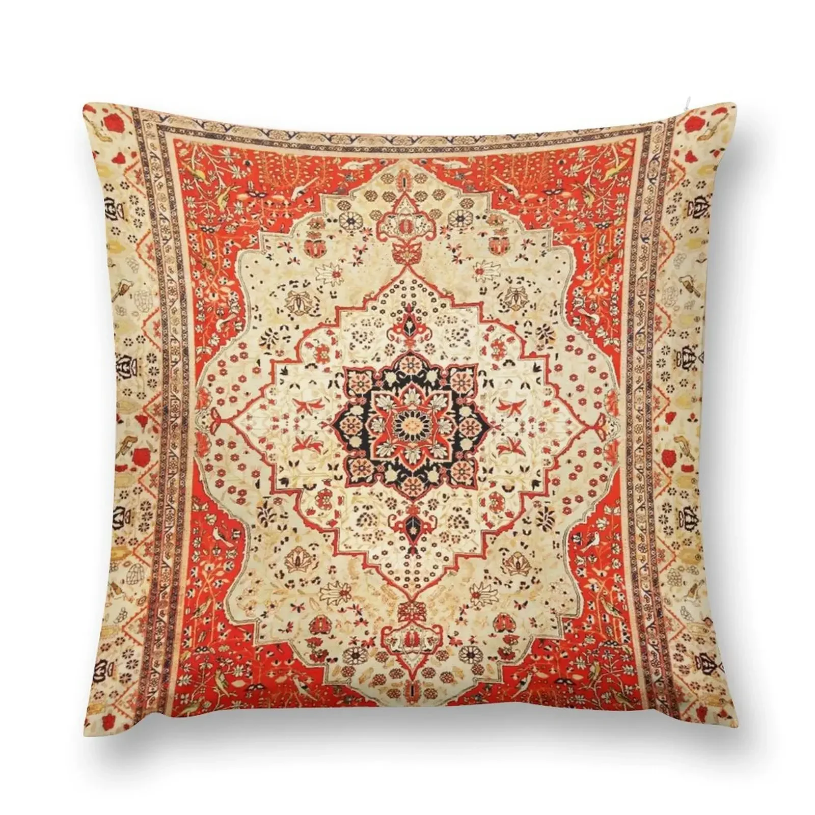 Mohtasham Kashan Antique Persian Rug Print Throw Pillow luxury decor christmas cushions covers pillow
Mohtasham Kashan Antique Persian Rug Print Throw Pillow luxury decor christmas cushions covers pillow
