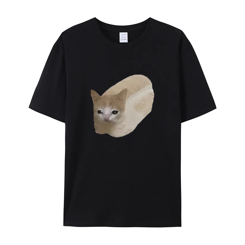 Sporty Fun Cotton T-Shirt Oversized Summer Men Women Niche Cat Bread Print T Shirt Leisure Hip Hop Short Sleeve Tops Tees
Sporty Fun Cotton T-Shirt Oversized Summer Men Women Niche Cat Bread Print T Shirt Leisure Hip Hop Short Sleeve Tops Tees