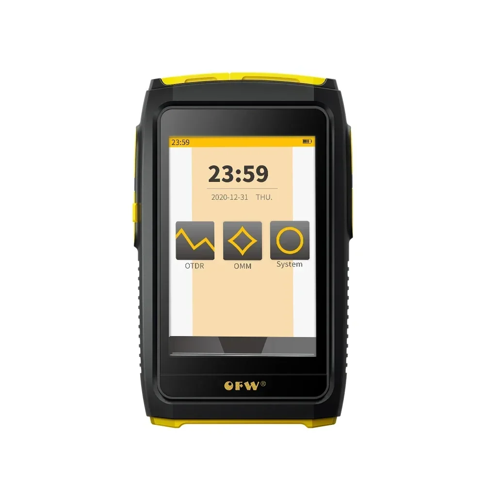 MINi OTDR Активное волокно Live Test 1550 нм 20 дБ Волоконно-оптический рефлектометр Сенсорный экран VFL OLS OPM FWT-100
MINi OTDR Активное волокно Live Test 1550 нм 20 дБ Волоконно-оптический рефлектометр Сенсорный экран VFL OLS OPM FWT-100