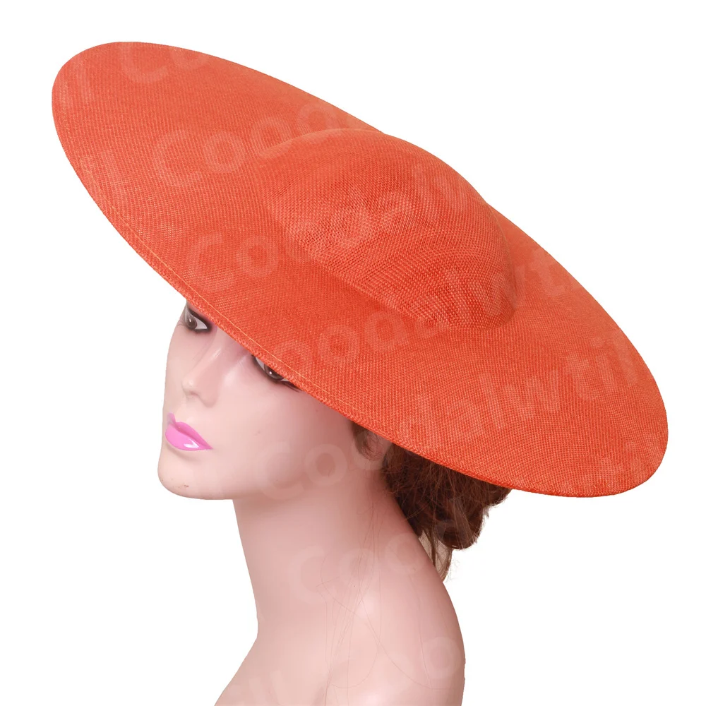 40CM Big Orange Fascinator Base For Women Handmade Hat DIY Hair Accessories Ladies Party Tea Millinery Cap Supplies
40CM Big Orange Fascinator Base For Women Handmade Hat DIY Hair Accessories Ladies Party Tea Millinery Cap Supplies