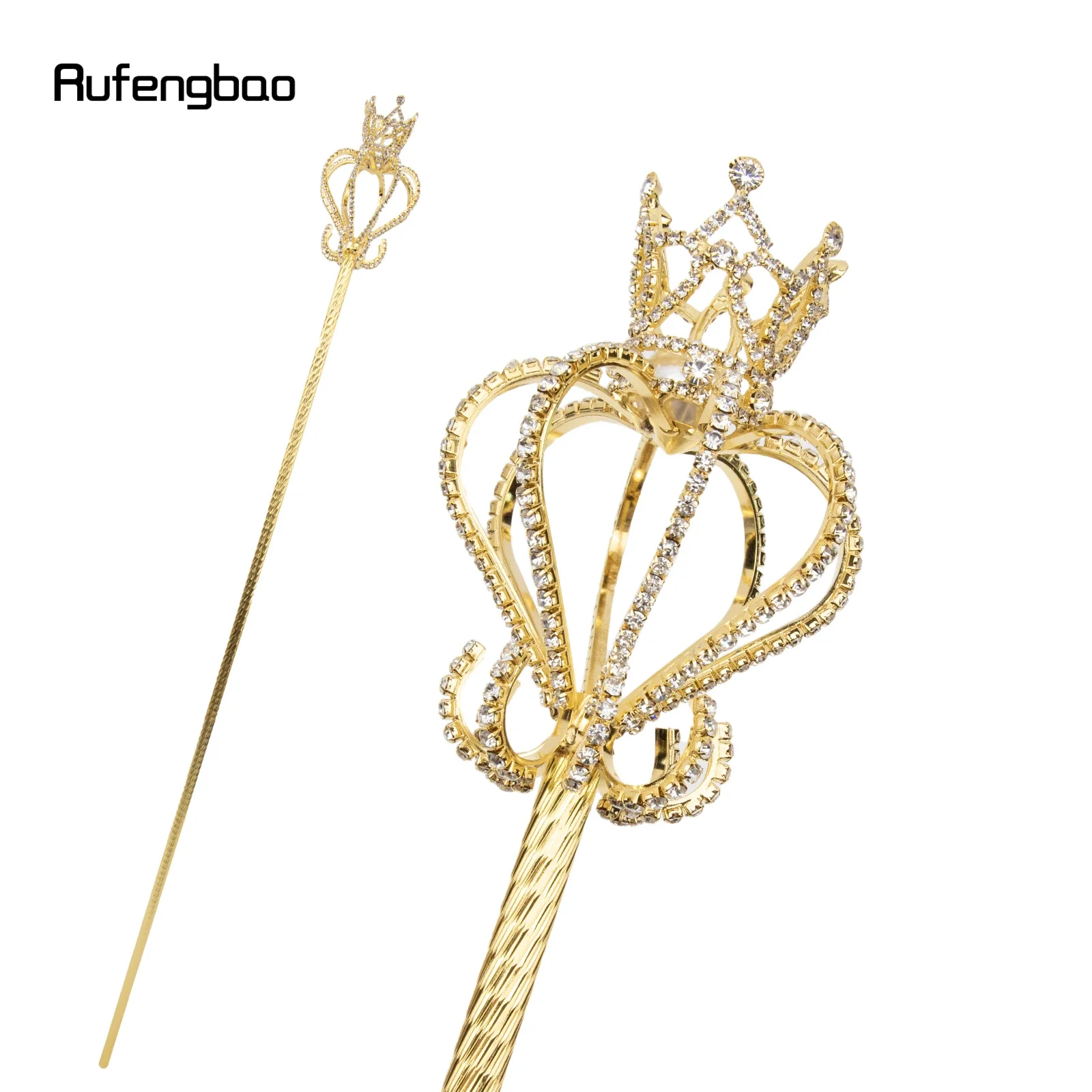 Golden White Alloy Crown Fairy Wands for Girls Princess Wands for Kids Angel Wand Cosplay Costume Wedding Birthday Party 91cm
Golden White Alloy Crown Fairy Wands for Girls Princess Wands for Kids Angel Wand Cosplay Costume Wedding Birthday Party 91cm
