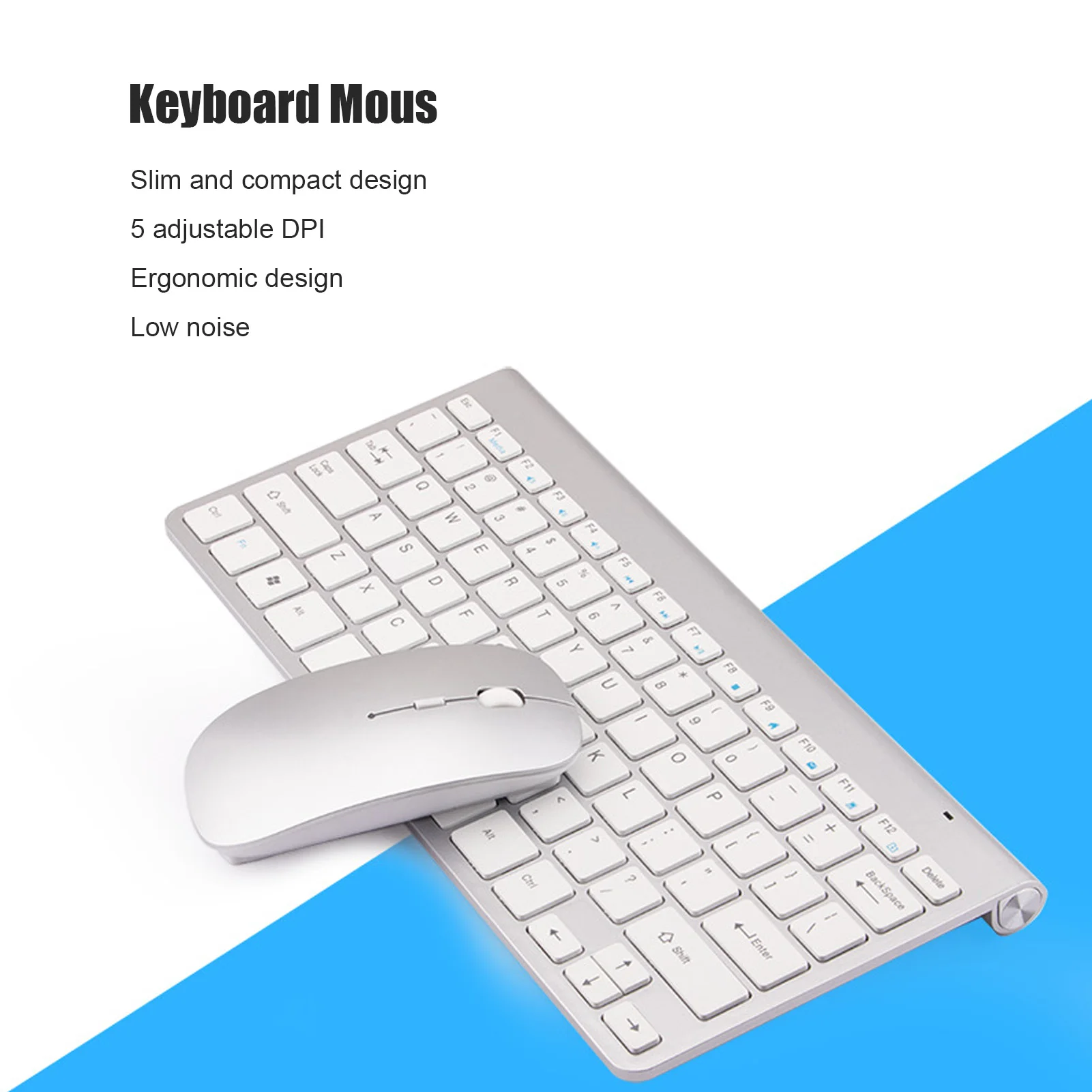 Keyboard Mouse Combo Wireless Sensitive Silent Adjustable DPI Ergonomic Design USB Receiver Keyboard and Mouse Keyboard Mous
Keyboard Mouse Combo Wireless Sensitive Silent Adjustable DPI Ergonomic Design USB Receiver Keyboard and Mouse Keyboard Mous