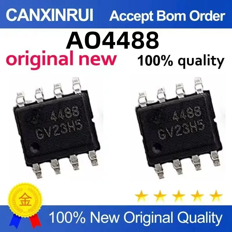 (5-100 pieces) AO4488 4488 30V 13A N-channel MOSFET SOP-8 brand new original
(5-100 pieces) AO4488 4488 30V 13A N-channel MOSFET SOP-8 brand new original
